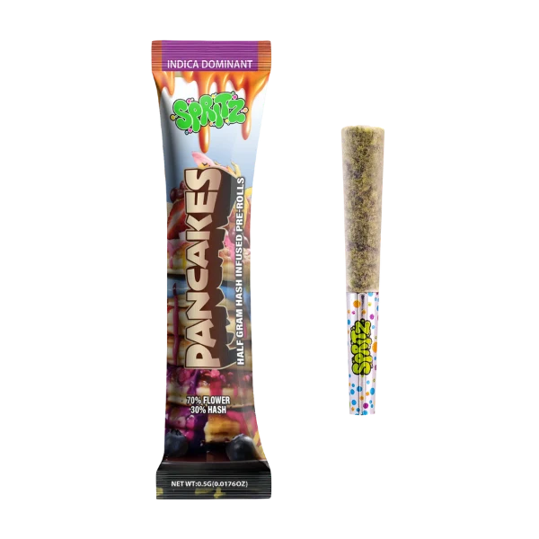 Spritz Pancakes Indica Infused 1pk Preroll