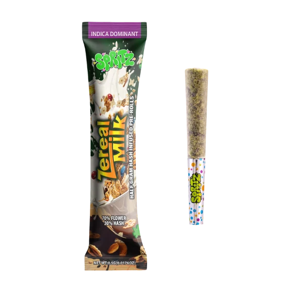 Spritz Zereal Milk Indica Infused 1pk Preroll