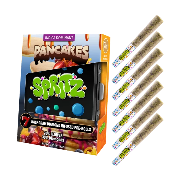 Spritz Pancakes Indica Infused 7pk Preroll